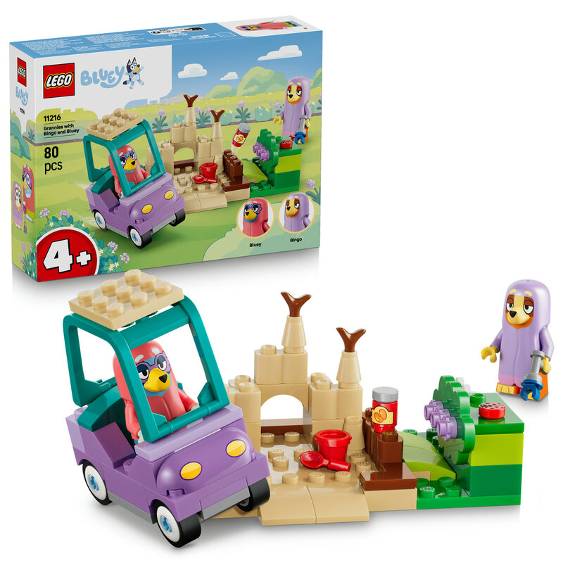 LEGO Bluey 11216 Oma's met Bingo en Bluey