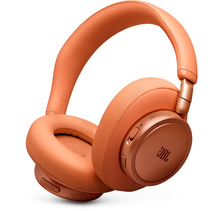 JBL Live 780NC Kabellose Over-Ear-Kopfhörer (Orange) mit 80h Akkulaufzeit, True Adaptive Noise Cancelling 2.0 & JBL Spatial Sound