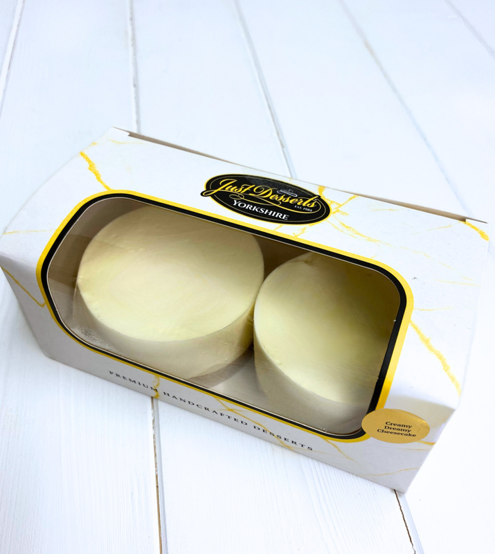 Just Desserts Creamy Dreamy Cheesecake Twin Pack