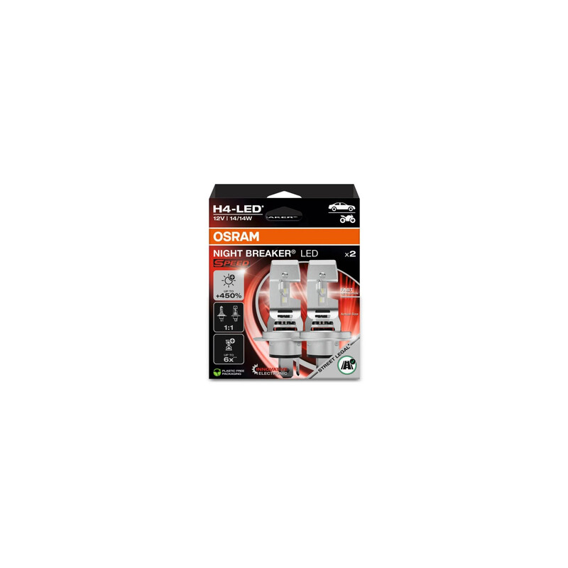 Night Breaker LED Speed H4 450