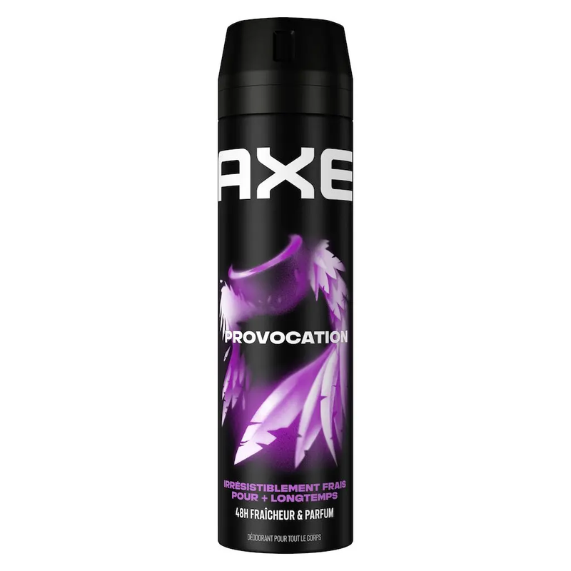 Déodorant Spray Homme Provocation Fraîcheur & Parfum 48h Axe Le Spray De 200ml - vue 2