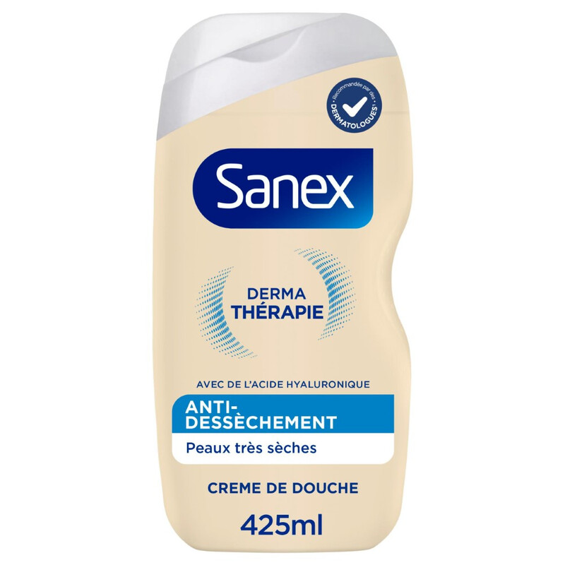 Crème Douche Dermo Therapie Anti demangeaison Anti irritation Sanex Le Flacon De 425ml - vue 2