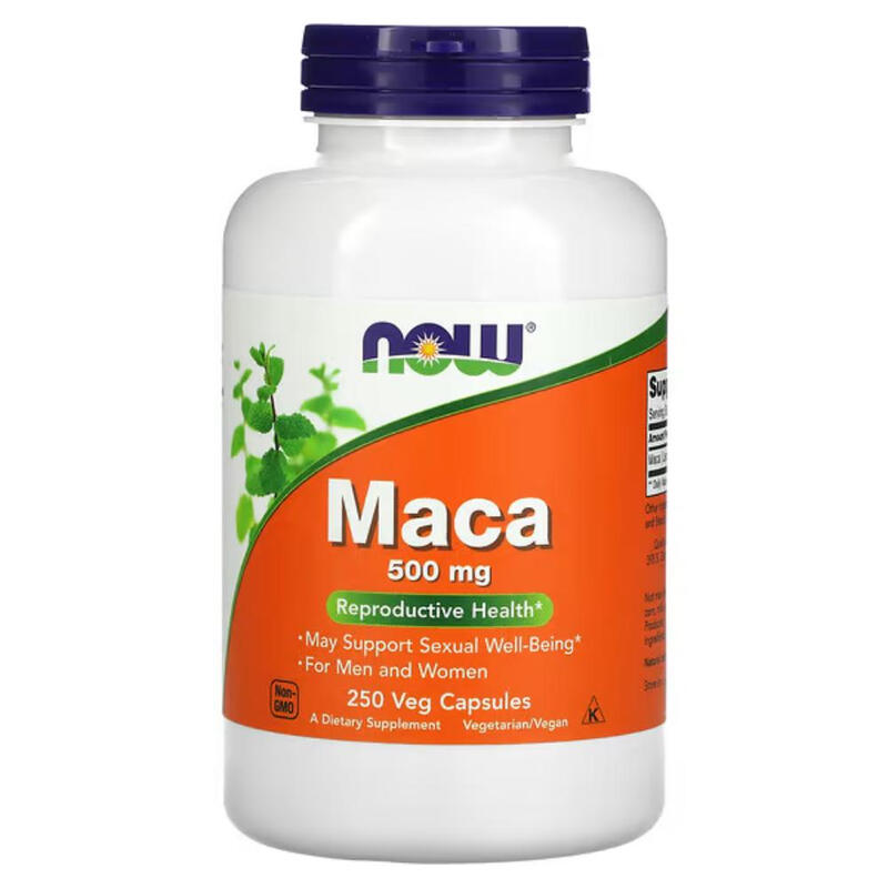 Maca Vitality 500 mg - 250 Vegan Capsules