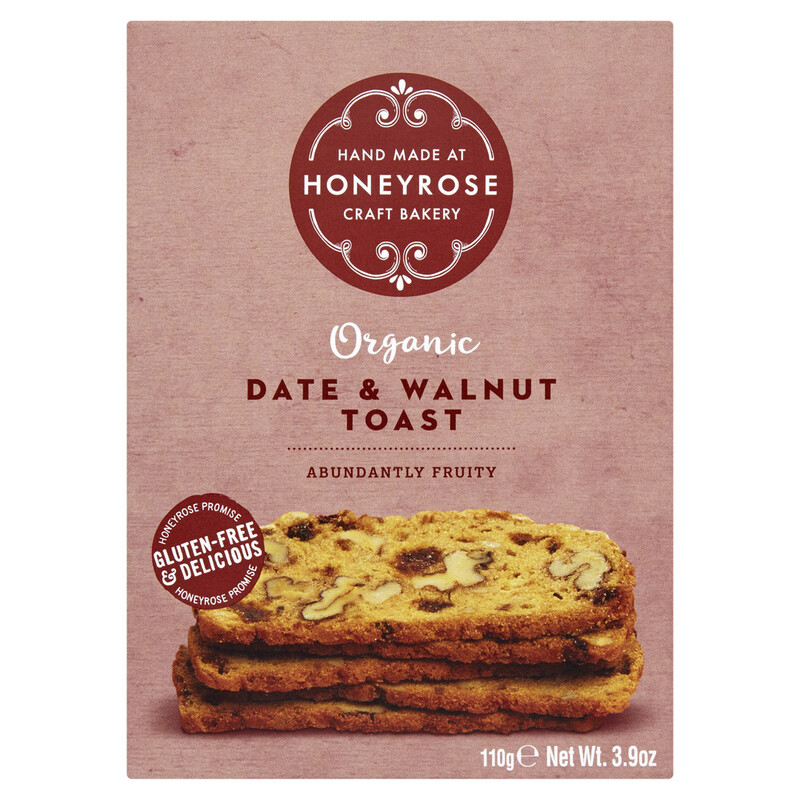 Organic Date & Walnut Toast 110g