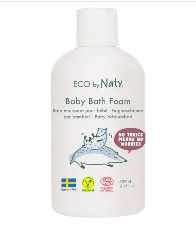 Eco by Naty Baby Bath Foam 200ml