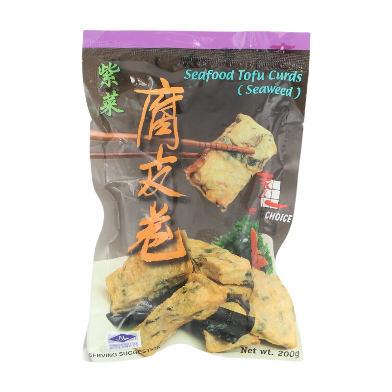 Seafood Tofu Curds （Seaweed）200g