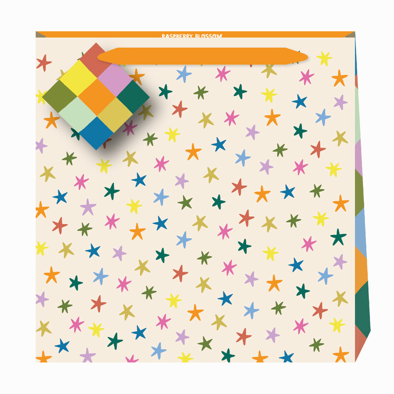 Harlequin Stars Medium Gift Bag