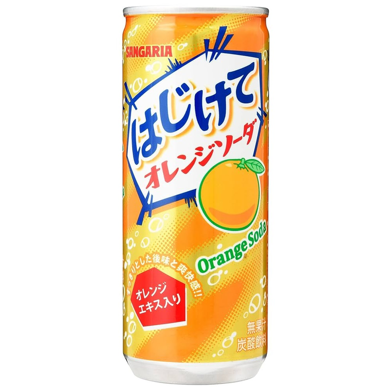 Orange Flavoured Soda 250g