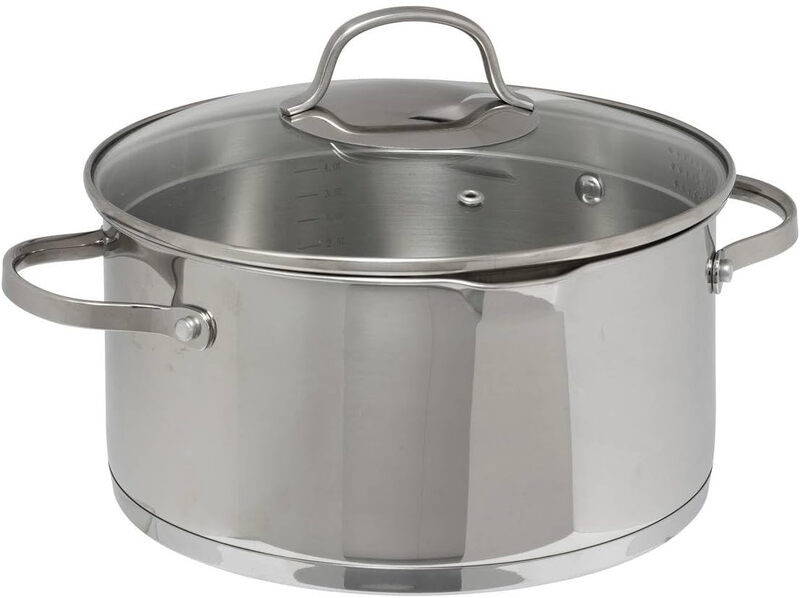 5five Résilience Edelstahl-Kochtopf 24 Cm