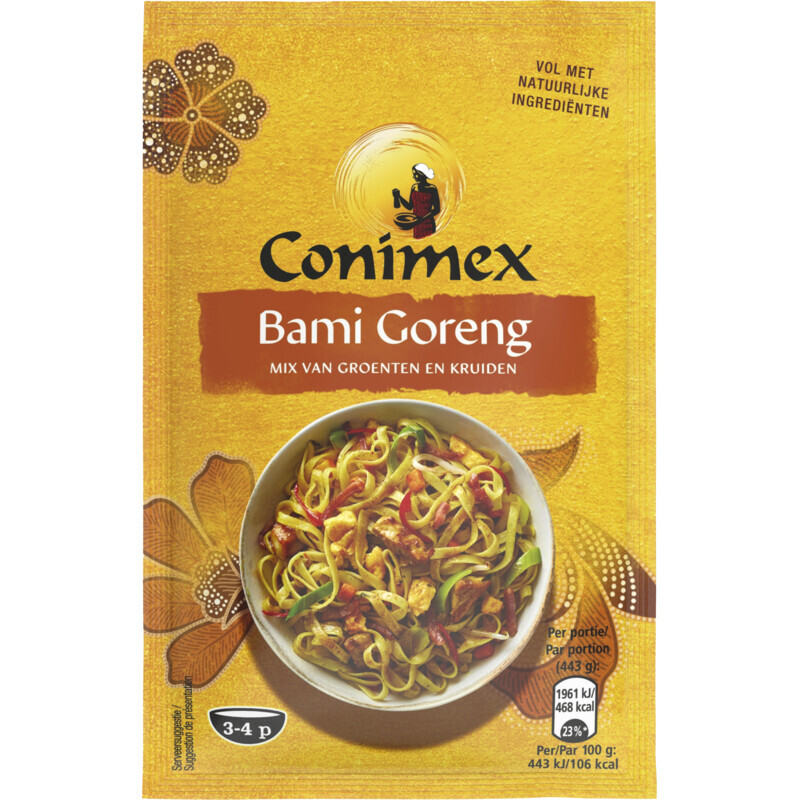 Conimex Indonesische Bami Goreng Specerijenmix - 43 g