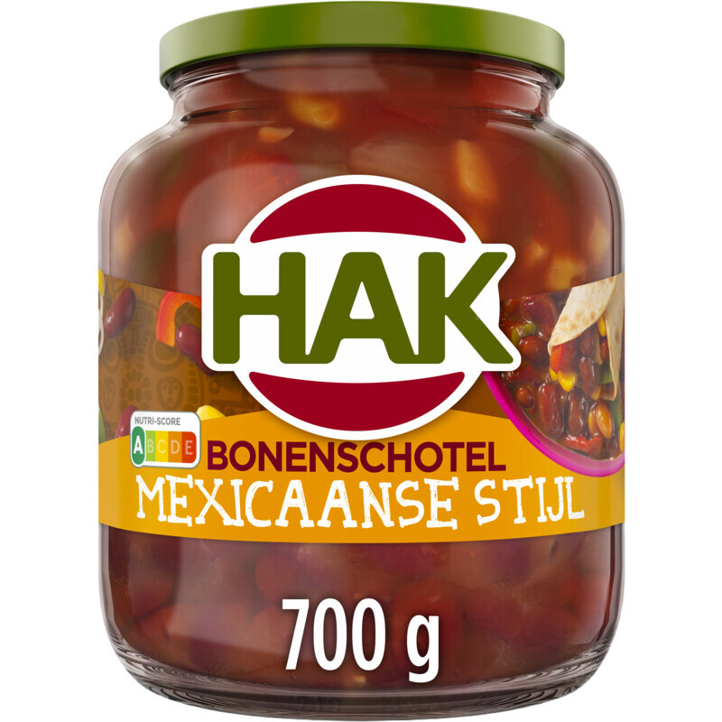 Hak Bonenschotel Mexicaans - 700 g