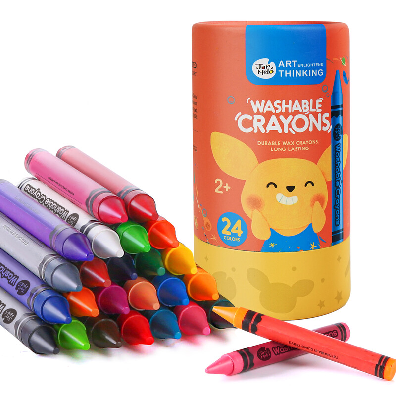 Washable Crayons 24 Colors