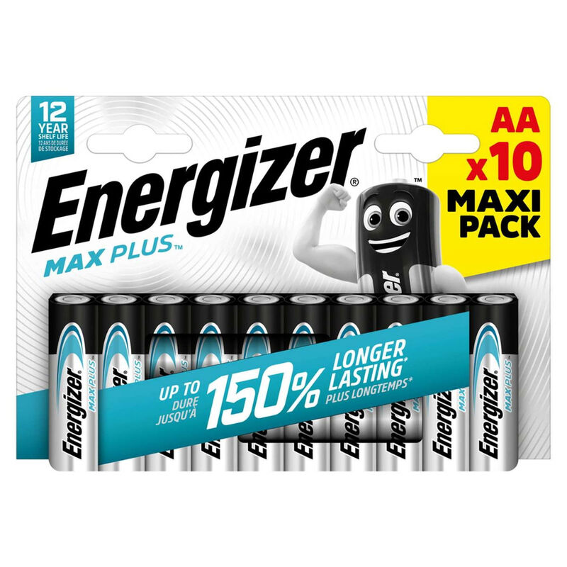 AA Max Plus Alkaline - Pack of 10