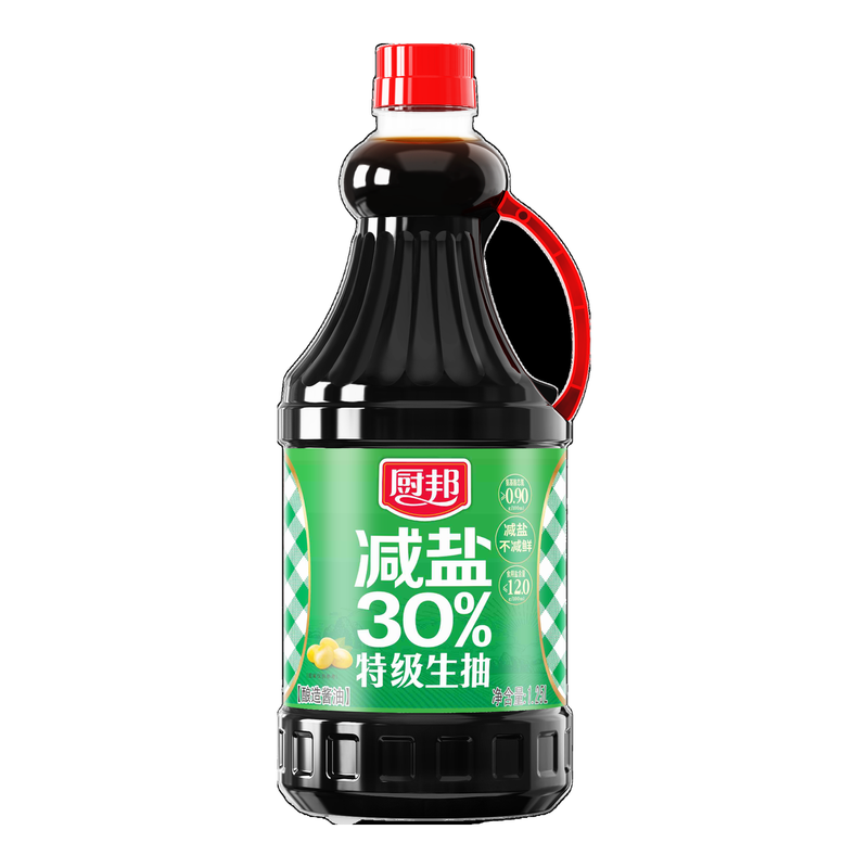 ChuBang 30% Salt Reduced Premium Light Soy Sauce 1.25 L
