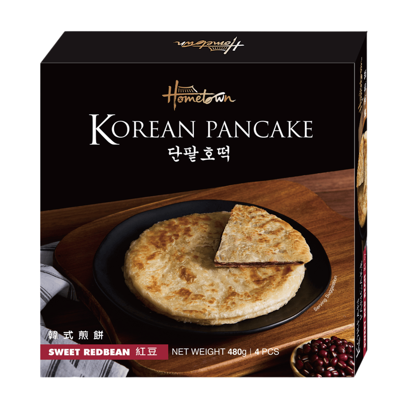 Hometown Red Korean Pancake, Sweet Bean Flavor 480G