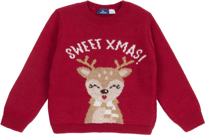 Chicco trui 68 donkerrood