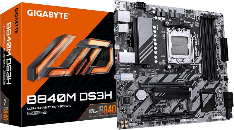 PLACA BASE GIGABYTE B840M DS3H - vue 8