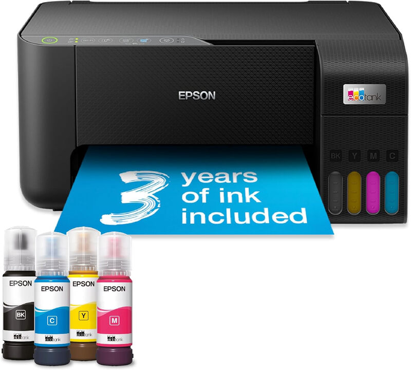 EcoTank ET-2860 A4 Multifunction Wi-Fi Ink Tank Printer Black