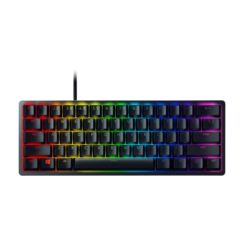 Razer Huntsman mini-toetsenbord (paarse schakelaar) - US Qwerty-indeling