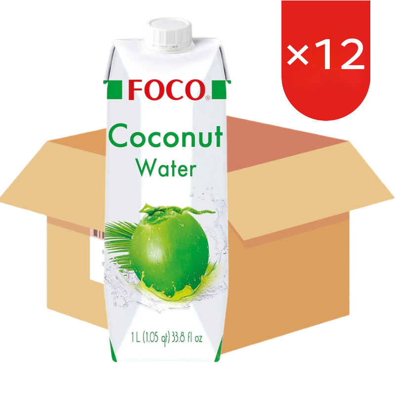 FOCO Kokoswater, Original 1L*12