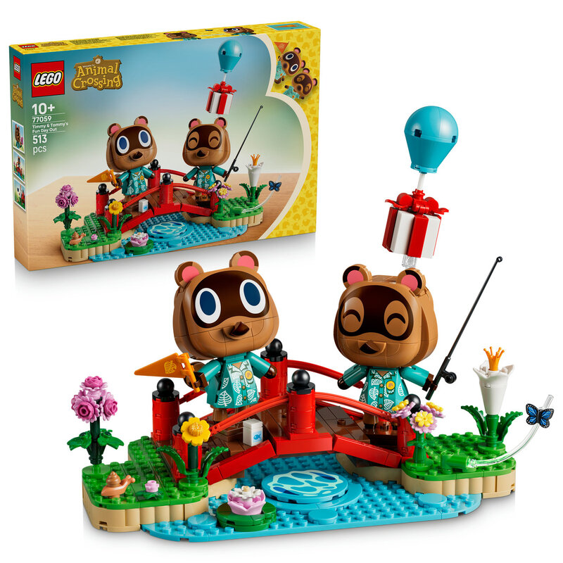 LEGO Animal Crossing 77059 Promenade avec Méli et Mélo