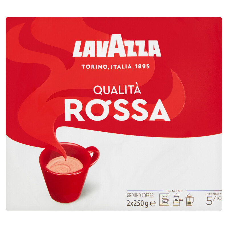 Lavazza Qualità Rossa Ground Coffee 500G