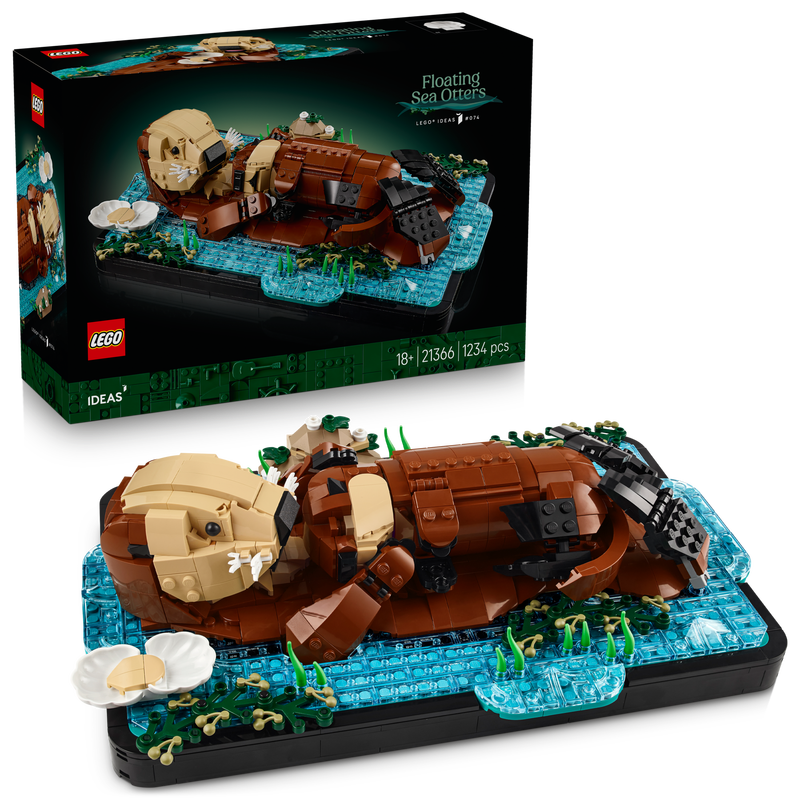 LEGO 21366 Schwimmende Meerotter