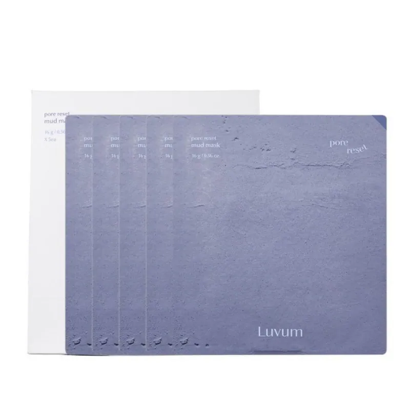 Luvum Pore Refining Mud Mask (5 sheets/box)