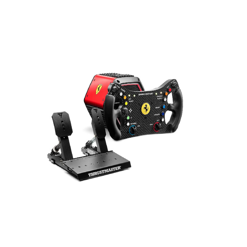 Thrustmaster Volant gaming T818 Ferrari 488 GT3 + Pédalier - PC