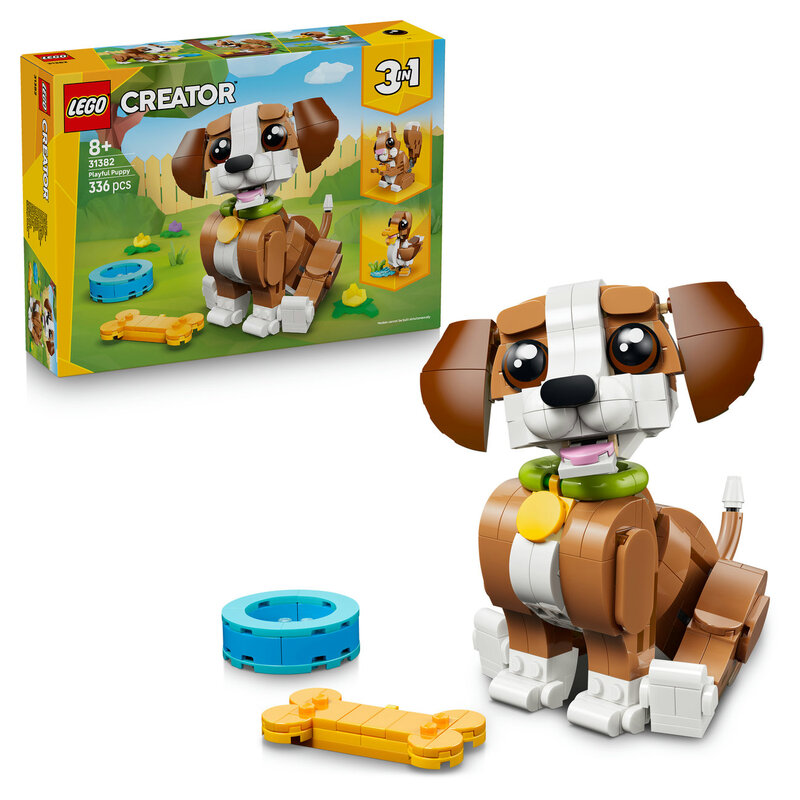 Lego Creator Søte dyr: lekelysten valp 31382 2