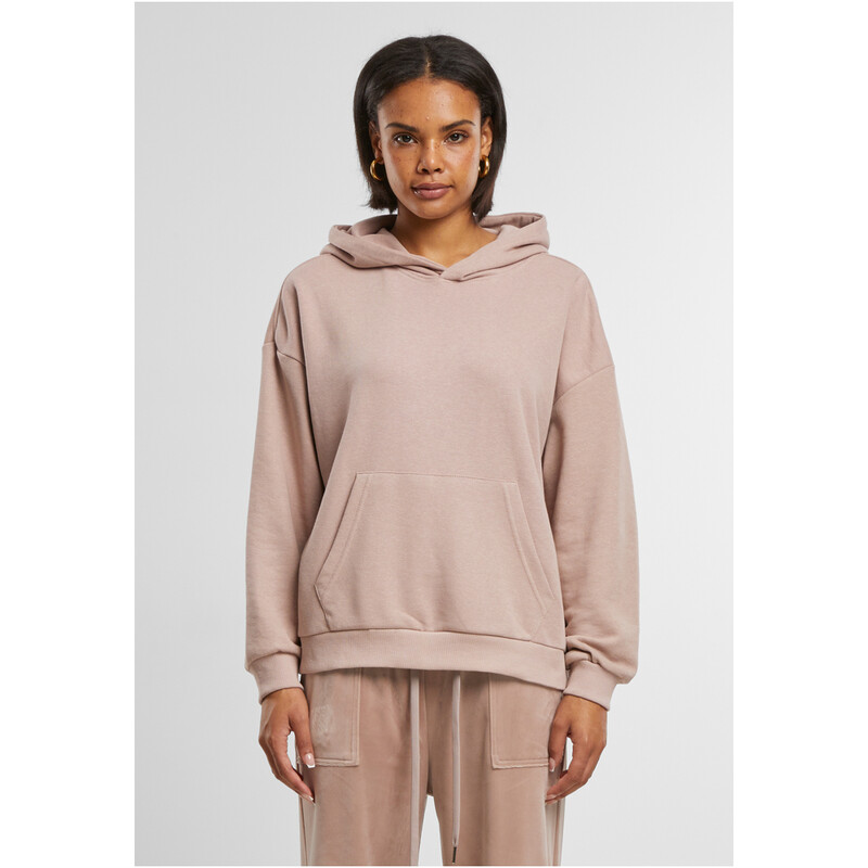 Urban Classics Damen Light Terry Oversized Hoodie duskrose L