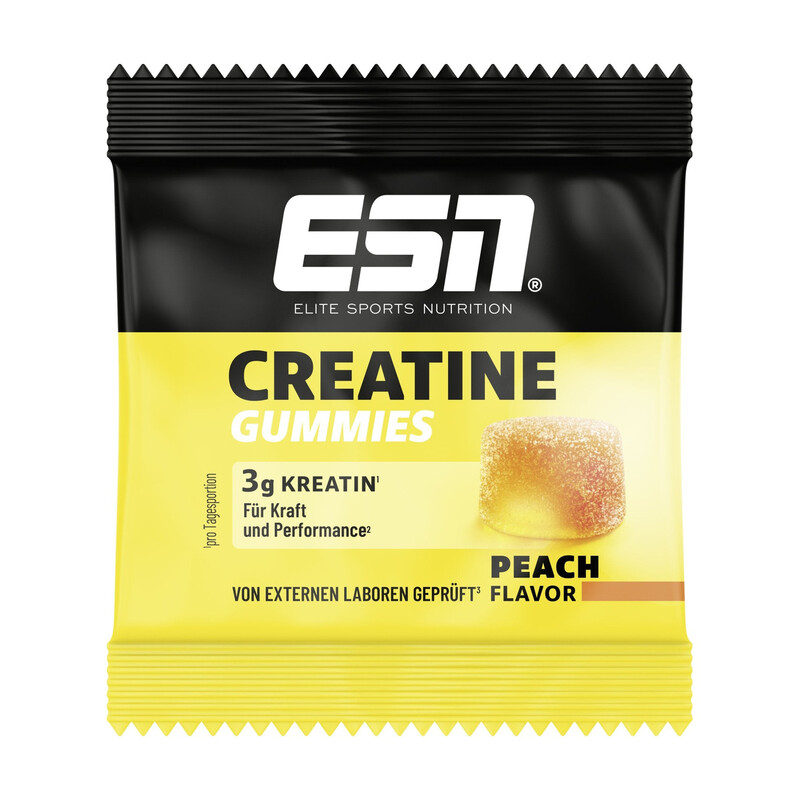 ESN Kreatin-Gummis Pfirsich | 4 Gummis V2