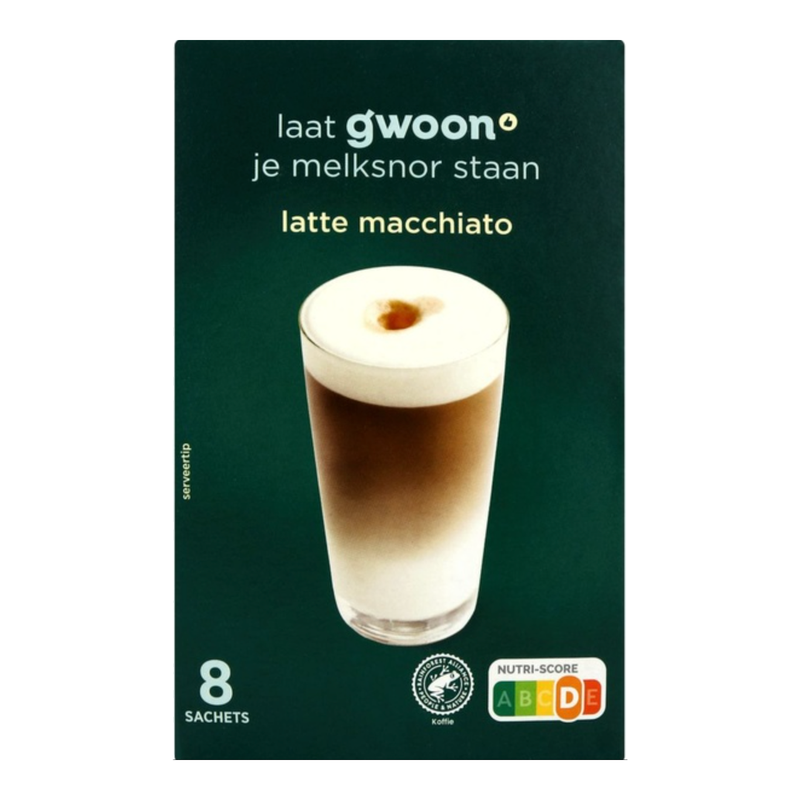 G'woon Instant Latte Macchiato - 136 g