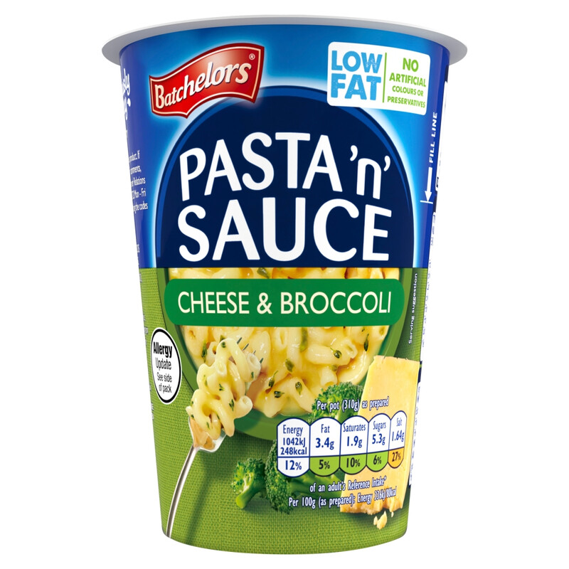 Batchelors Pasta 'N' Sauce Cheese & Broccoli Pot 65G