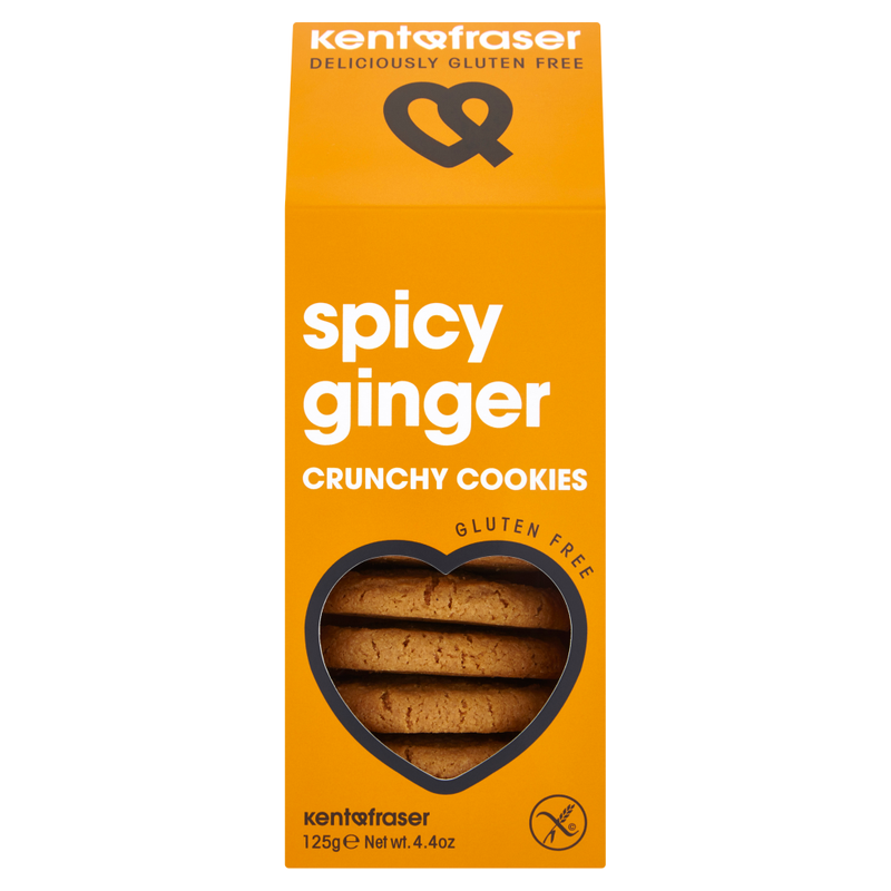 Spicy Ginger Crunchy Cookies 125g