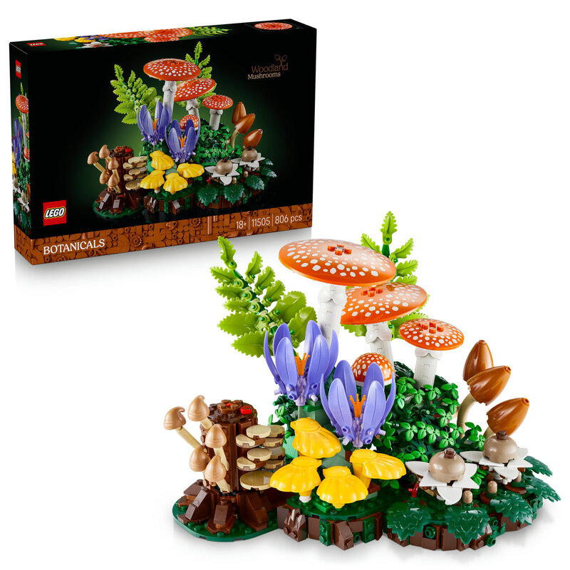 Lego Botanicals 11505 Woodland Mushrooms