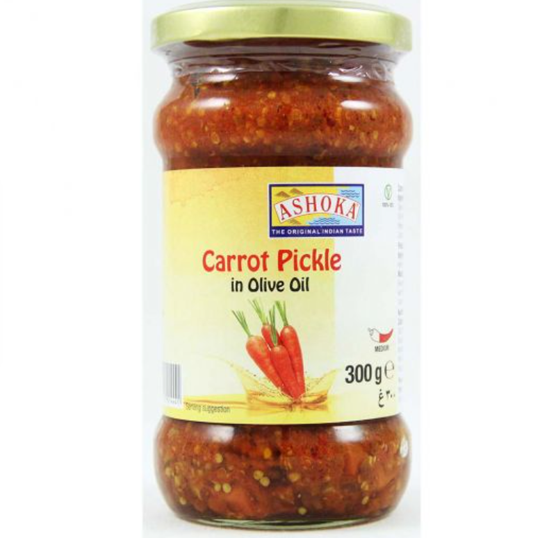 Carrot Pickle in Olive Oil - 300g Jar