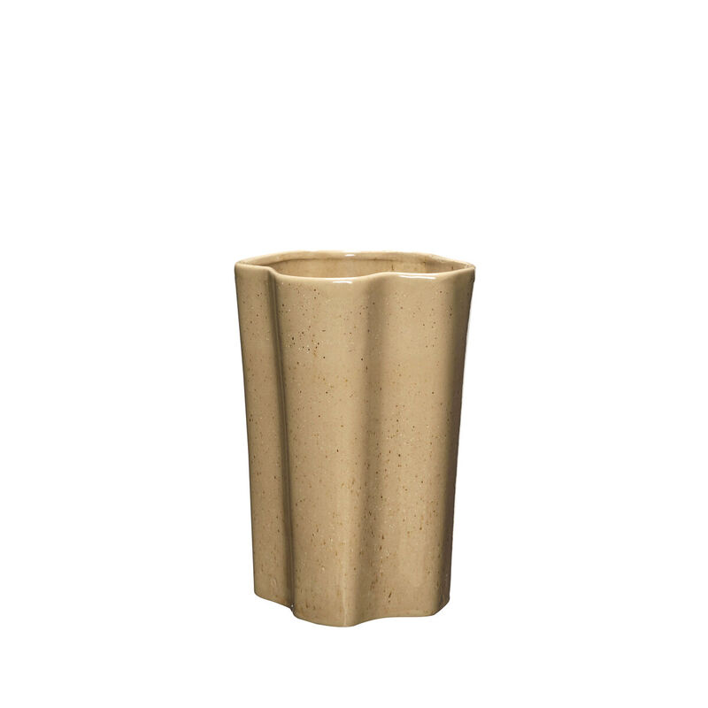Hübsch Vase Sapo marron