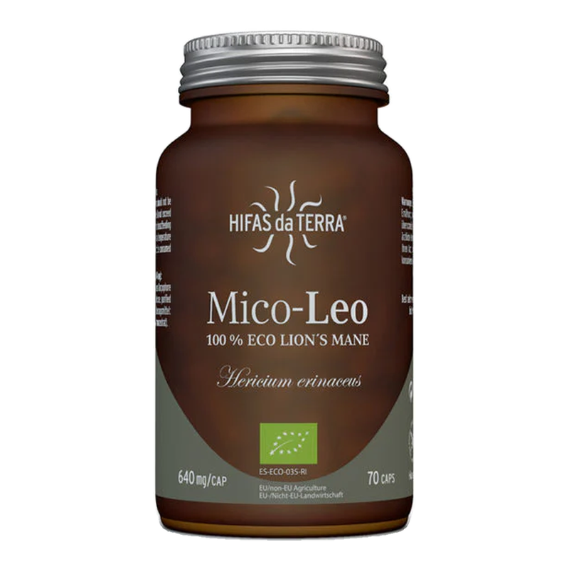 Hifas Da Terra Mico-Leo Organic Mushroom Cognitive Support Capsules - 70 Capsules