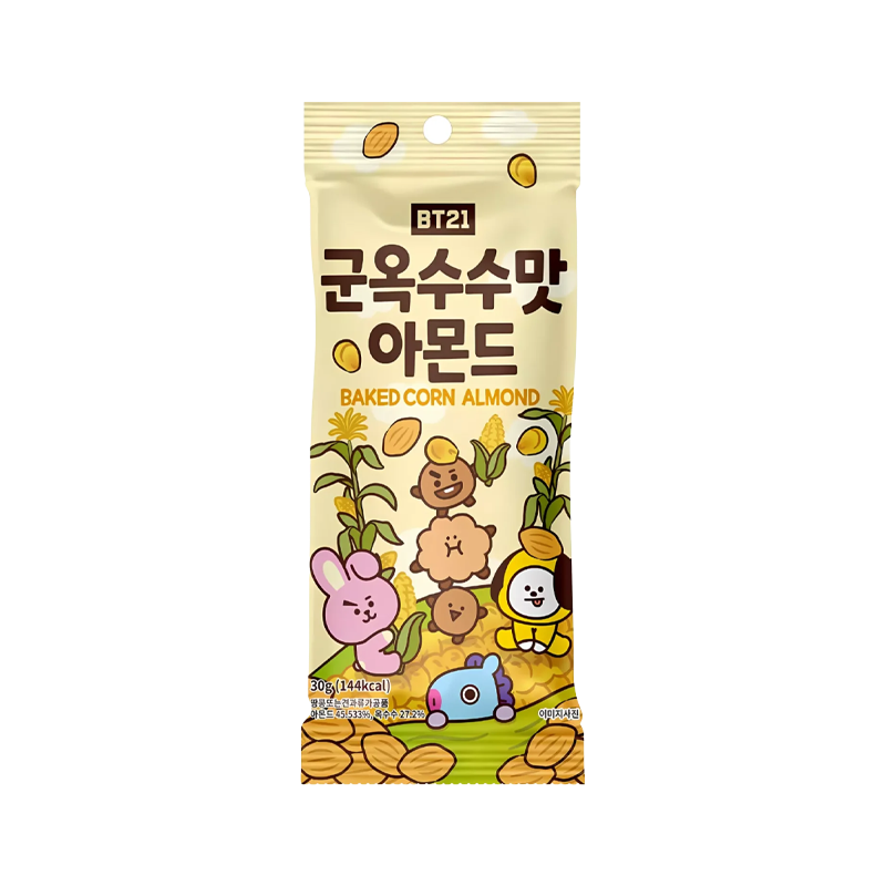 BT21 Amandelen met bakmaïssmaak M 30 g