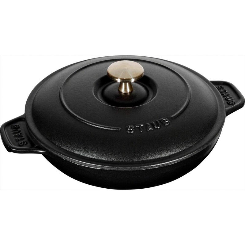 STAUB Tegame +Cop BLK 20 cm i
