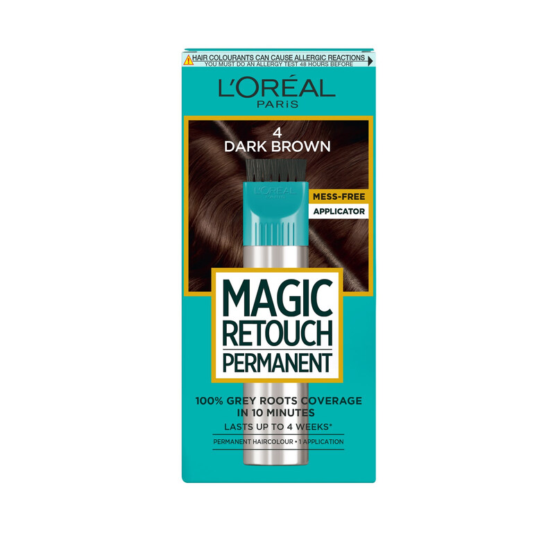 L'Oreal Magic Retouch Permanent Root Concealer Dark Brown - Image 2