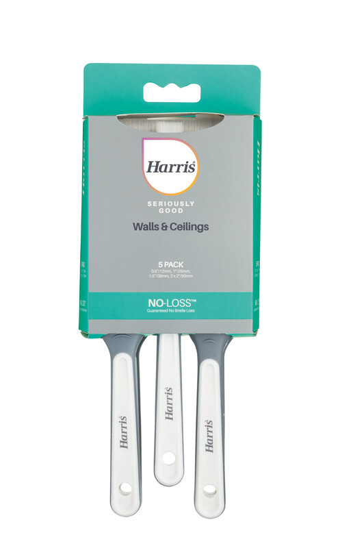 Harris Seriously Good Walls & Ceiling Paint Brush 5 Pack