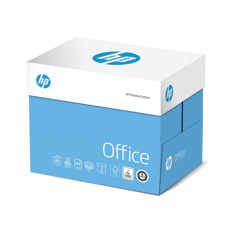 HP White Office A4 Printer Paper 80gsm (Pack of 2500)
