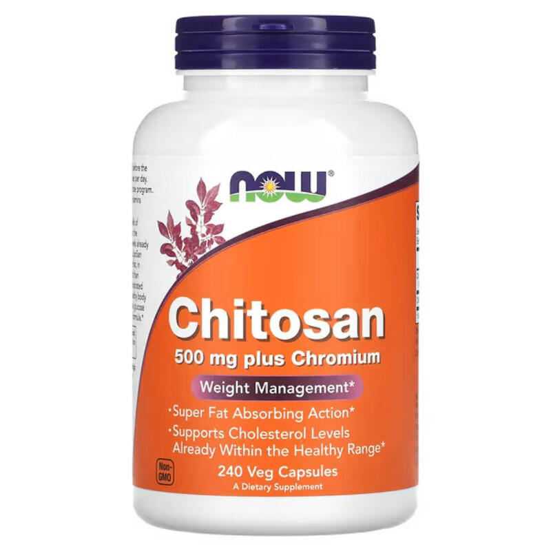 Chitosan + Chromium Weight Management 500 mg - 240 Vegan Capsules