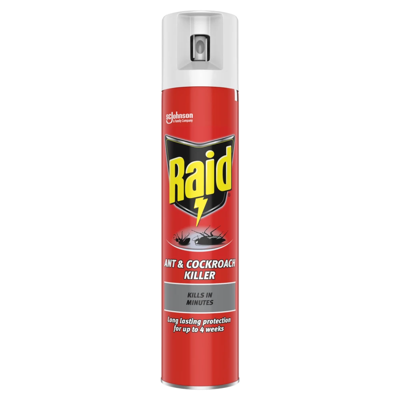 Raid Ant Cockroach Insect Killer Aerosol Spray 300ml