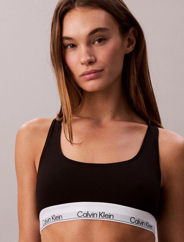 Calvin Klein ongevoerd bralette UB1 - zwart - dames maat S