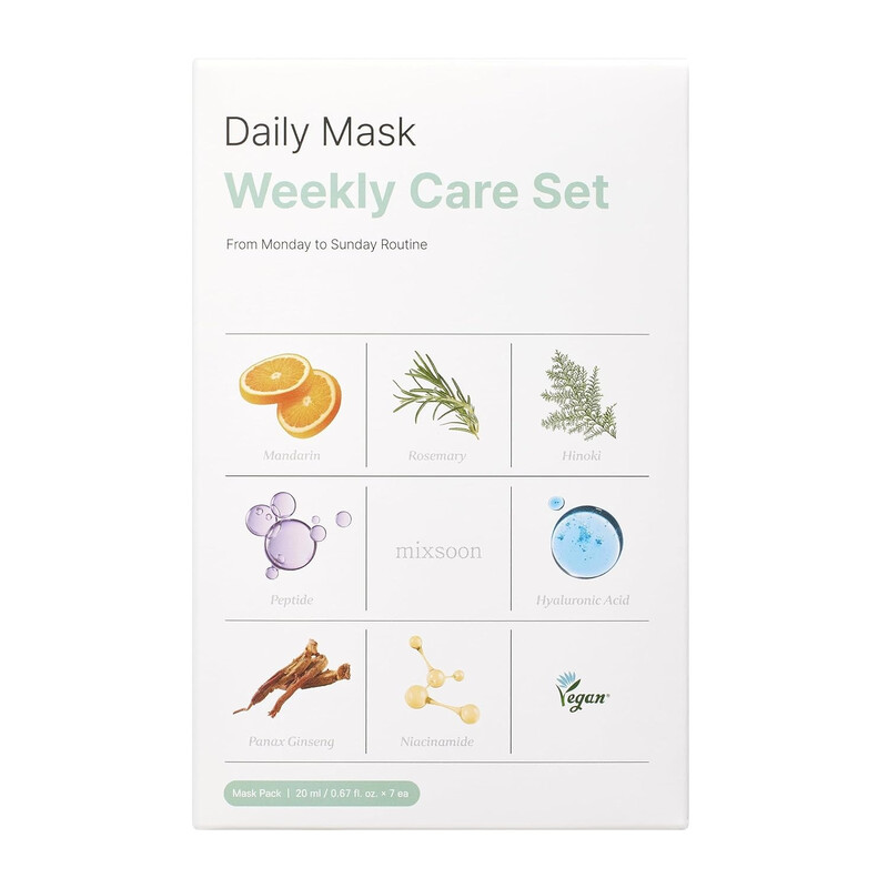 Dagelijks Masker Wekelijkse Verzorgingsset