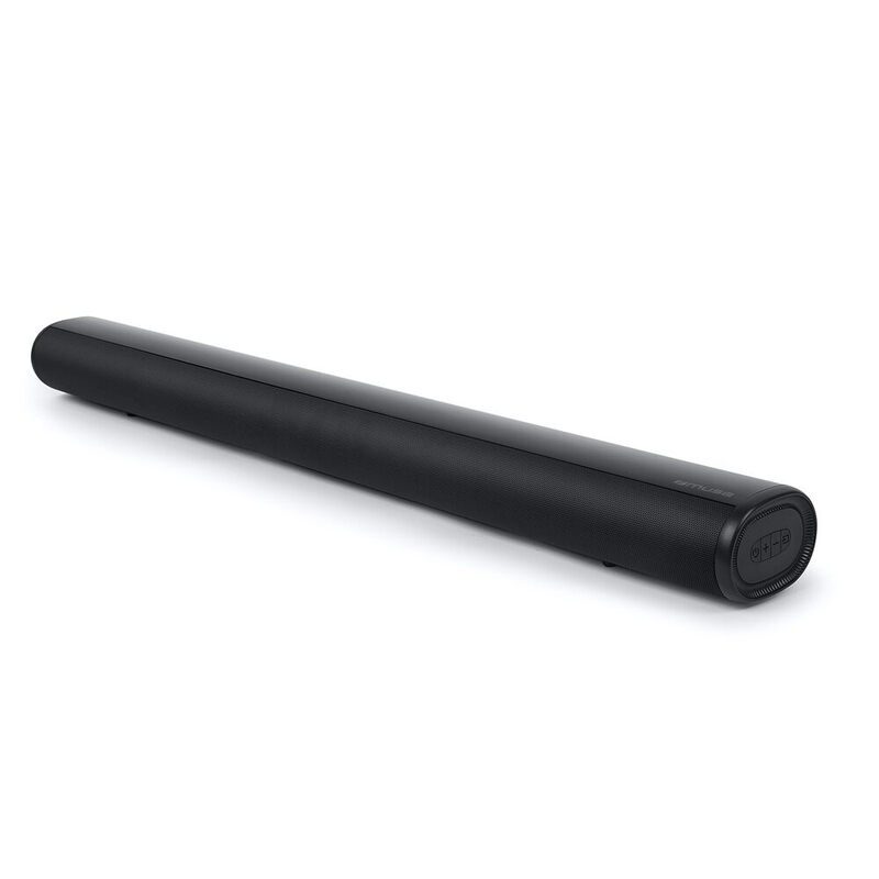 Muse Barre de son - Bluetooth, 120 W, HDMI ARC, Entrées optiques et coaxiales, USB, 85 cm, Noir