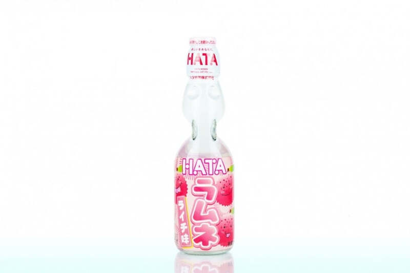 Hata Lychee Ramune Carbonated Drink 200ml